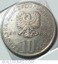 10 Zlotych 1983