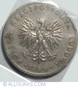 20 Zlotych 1984
