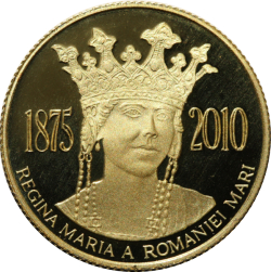 100 Lei 2010 - 135 de ani de la naşterea Reginei Maria