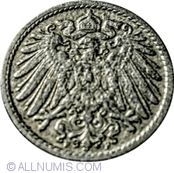 Image #2 of 5 Pfennig 1900 F