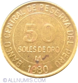 Image #1 of 50 Soles De Oro 1980