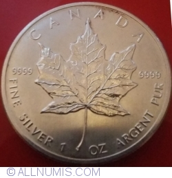 Image #2 of 5 Dollars 2013 - Maple Leaf