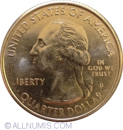 Image #2 of Quarter Dollar 2015 D - New York Saratoga