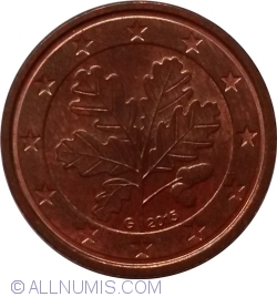 Image #2 of 1 Euro Cent 2015 G