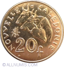 20 Francs 2008