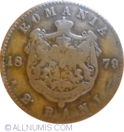 2 Bani 1879 - 19.5 mm diameter