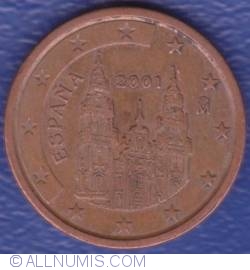 Image #2 of 2 Euro Cent 2001