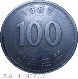 Image #1 of 100 Won 1987