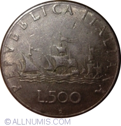 Image #1 of 500 Lire 1965