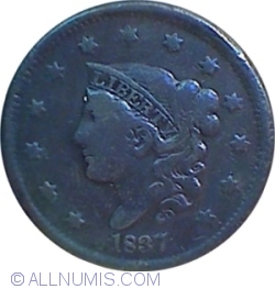 Coronet Head Cent 1837