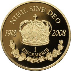 500 Lei 2008 - 90th anniversary of the Grand Union of 1 December 1918