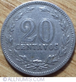 Image #1 of 20 Centavos 1913