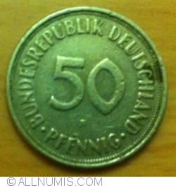Image #1 of 50 Pfennig 1973 F