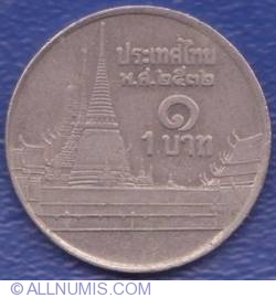 Image #1 of 1 Baht 1989 (BE 2532 - พ.ศ. ๒๕๓๒)