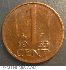 Image #1 of 1 cent 1955