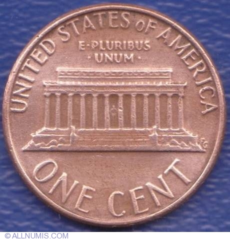 1 Cent 1981 D, Cent, Lincoln Memorial (1959-2008) - United States of  America - Coin - 2183