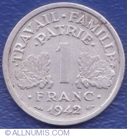 Image #1 of 1 Franc 1942
