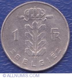 Image #1 of 1 Franc 1950 (Belgie)