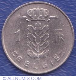 Image #1 of 1 Franc 1963 (België)