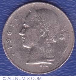 Image #2 of 1 Franc 1963 (België)