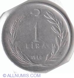 Image #2 of 1 Lira 1960