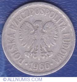Image #2 of 1 Zloty 1966
