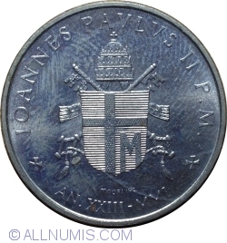 Image #2 of 100 Lire 2001 (XXIII)