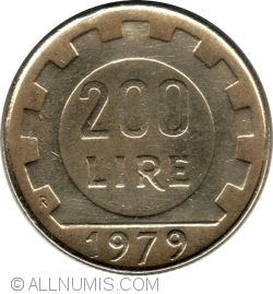 Image #1 of 200 Lire 1979