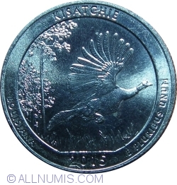Quarter Dollar 2015 D - Louisiana Kisatchie