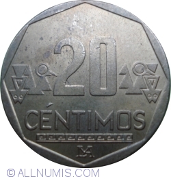 Image #1 of 20 Centimos 2001