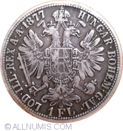 Image #1 of 1 Florin 1877