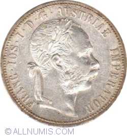 Image #2 of 1 Florin 1891