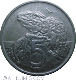 Image #1 of 5 Cents 1980