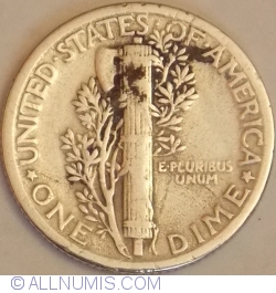 Image #1 of Dime 1929