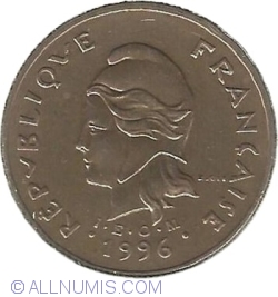 Image #2 of 100 Francs 1996