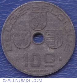 Image #1 of 10 Centimes 1944 (België-Belgique)