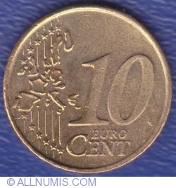 10 Euro Cent 2001