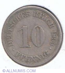 Image #1 of 10 Pfennig 1893 A