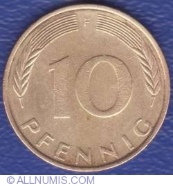 Image #1 of 10 Pfennig 1974 F