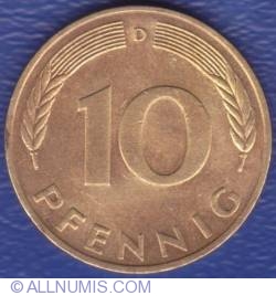 Image #1 of 10 Pfennig 1978 D