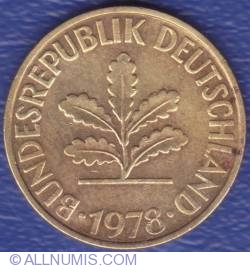 Image #2 of 10 Pfennig 1978 D