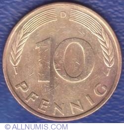 10 Pfennig 1983 D