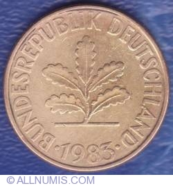 Image #2 of 10 Pfennig 1983 D