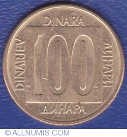 Image #1 of 100 Dinari 1989