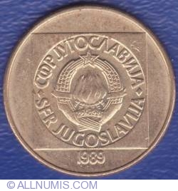 Image #2 of 100 Dinari 1989