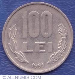 100 Lei 1991