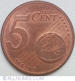 Image #1 of 5 Euro Cent 2013 G