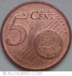 Image #1 of 5 Euro Cent 2014 J
