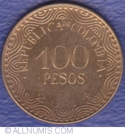 Image #1 of 100 Pesos 2014