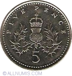 5 Pence 2002